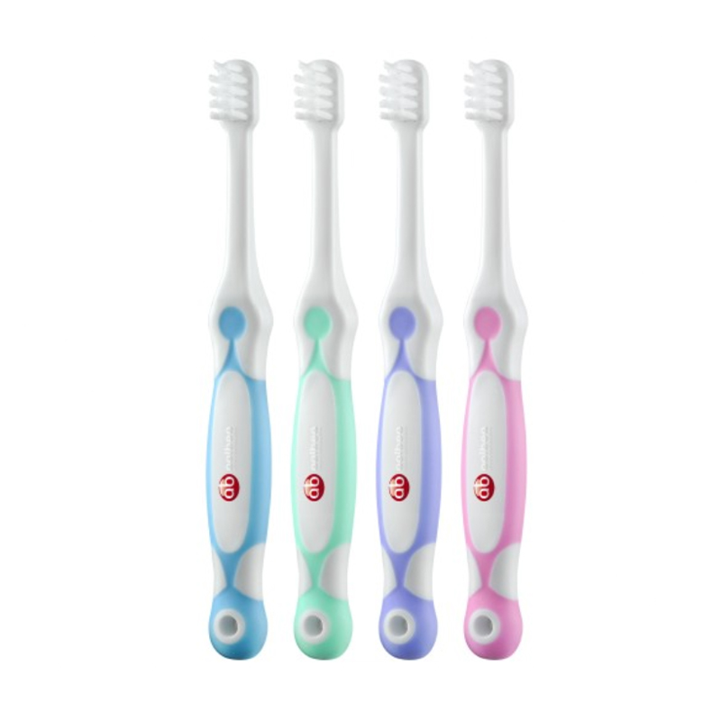 Escova de dentes de cabeça pequena de cerdas macias para crianças ALB-4500